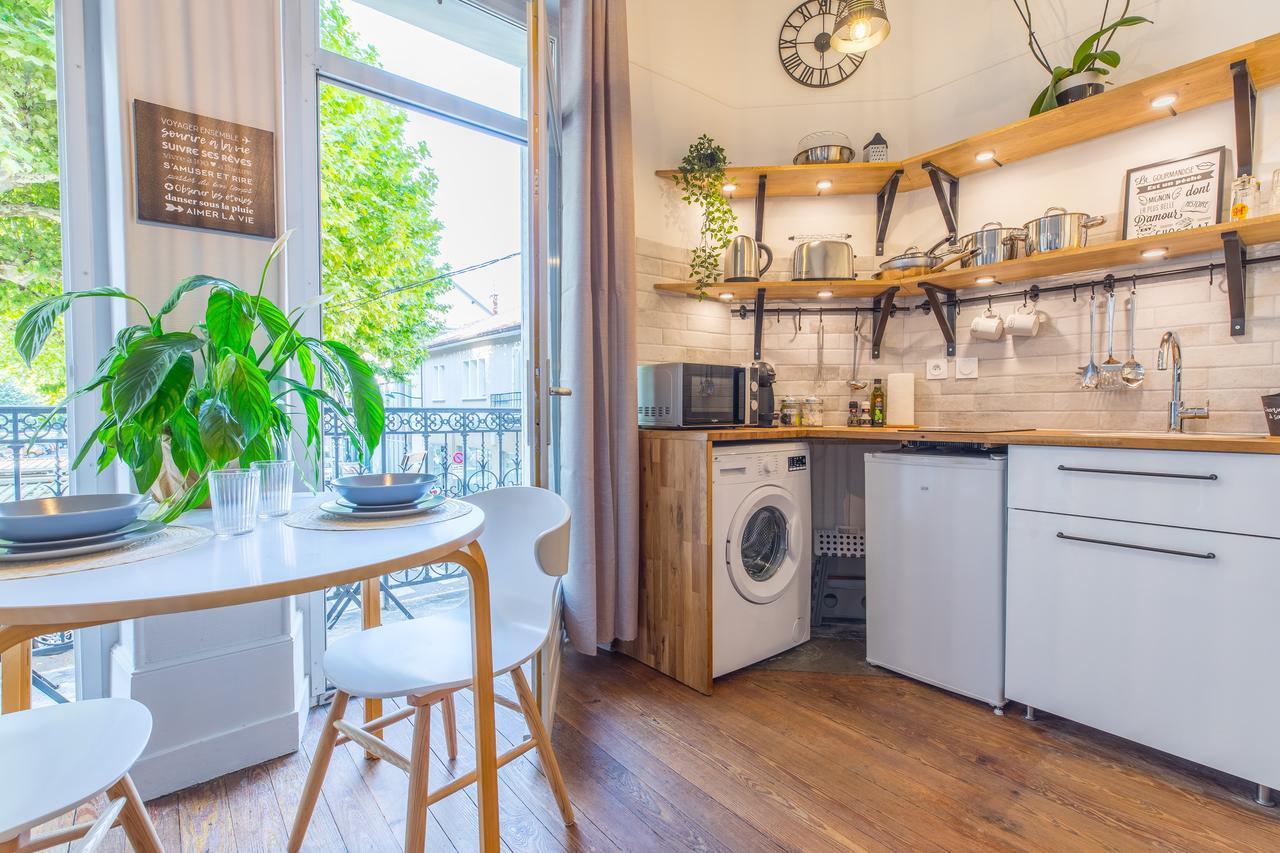 Studio Clemenceau - Parking Prive Inclus Aix-les-Bains Bagian luar foto
